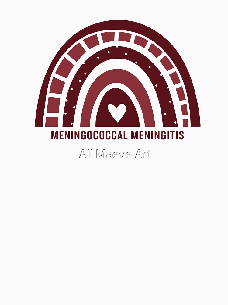 Awareness Rainbow - Meningococcal Meningitis by Ali Maeve Art