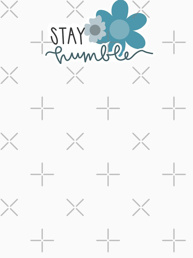 Stay Humble With Muted Blue Flowers by kaylasbubble