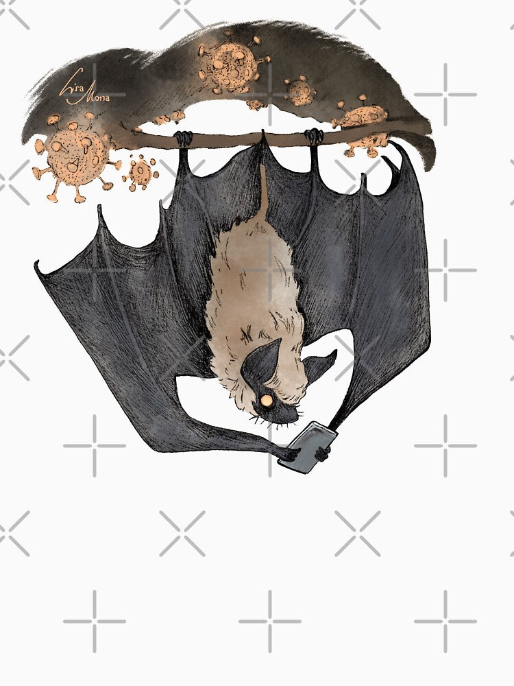 Coronavirus bat by Lisa-Mona