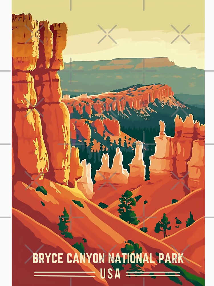 Bryce Canyon Splendor American Southwest Poste by LoinneSio