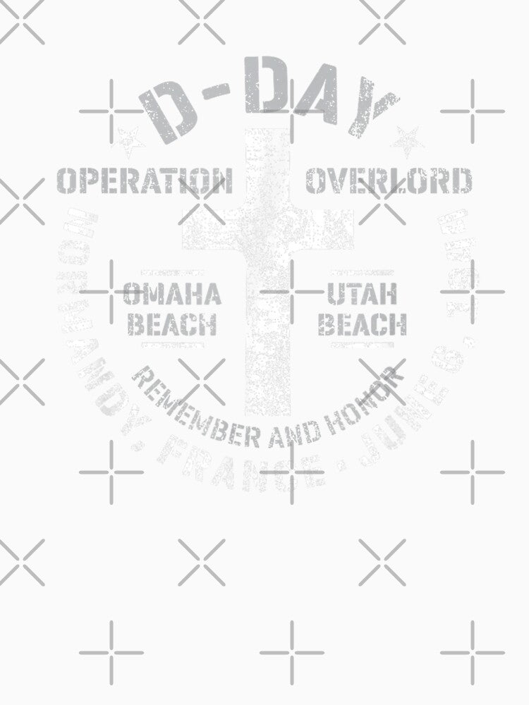Normandy Beach D Day Normandy Cemetery Marker by goombi-creative