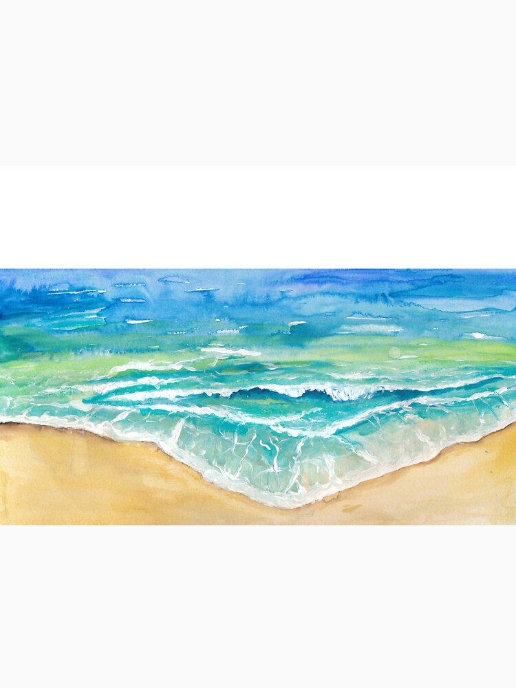 Tropical Sea Waves and Sandy Beach by artshop77
