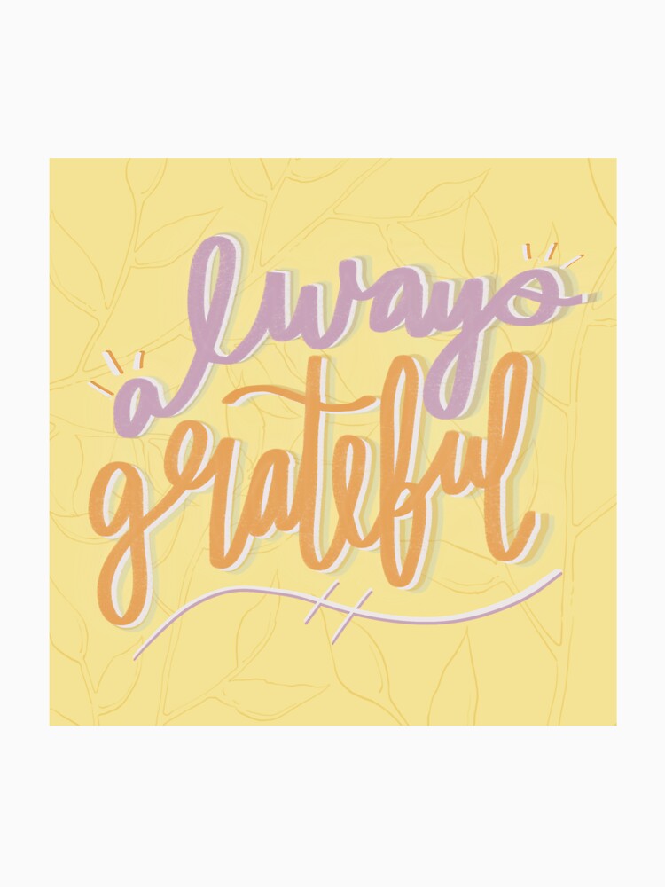 Always Grateful by RabbitHeartArt