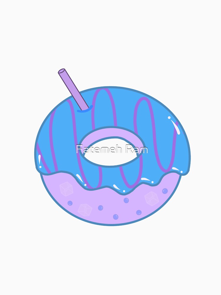 donut shaped boba tea by Fatemeh Ram
