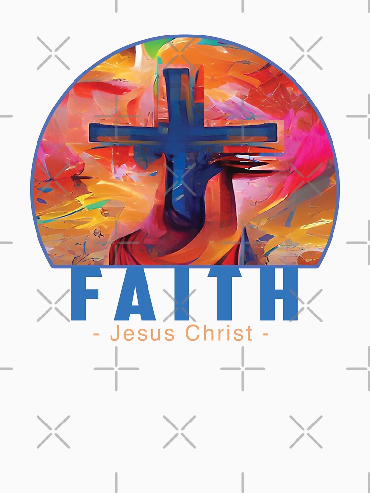 Faith - Cross - Jesus Christ by CattlettArt