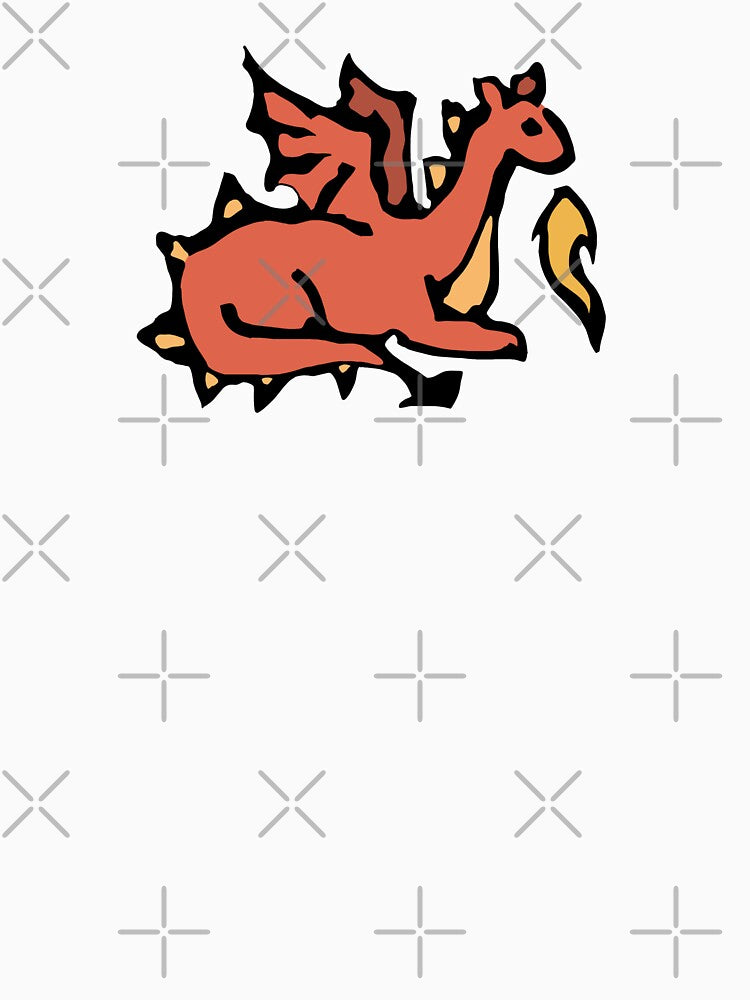Cute Little Dragon With Fire by bassoongirl123
