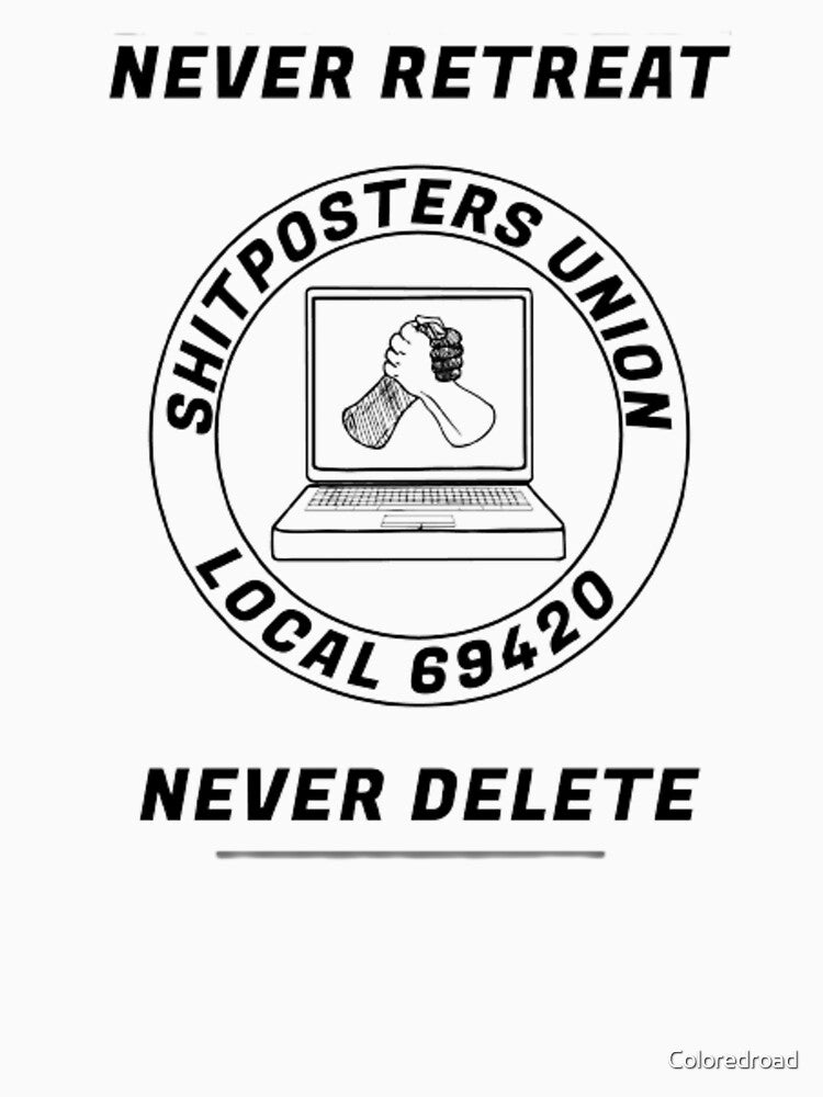 Never retreat never delete by Coloredroad