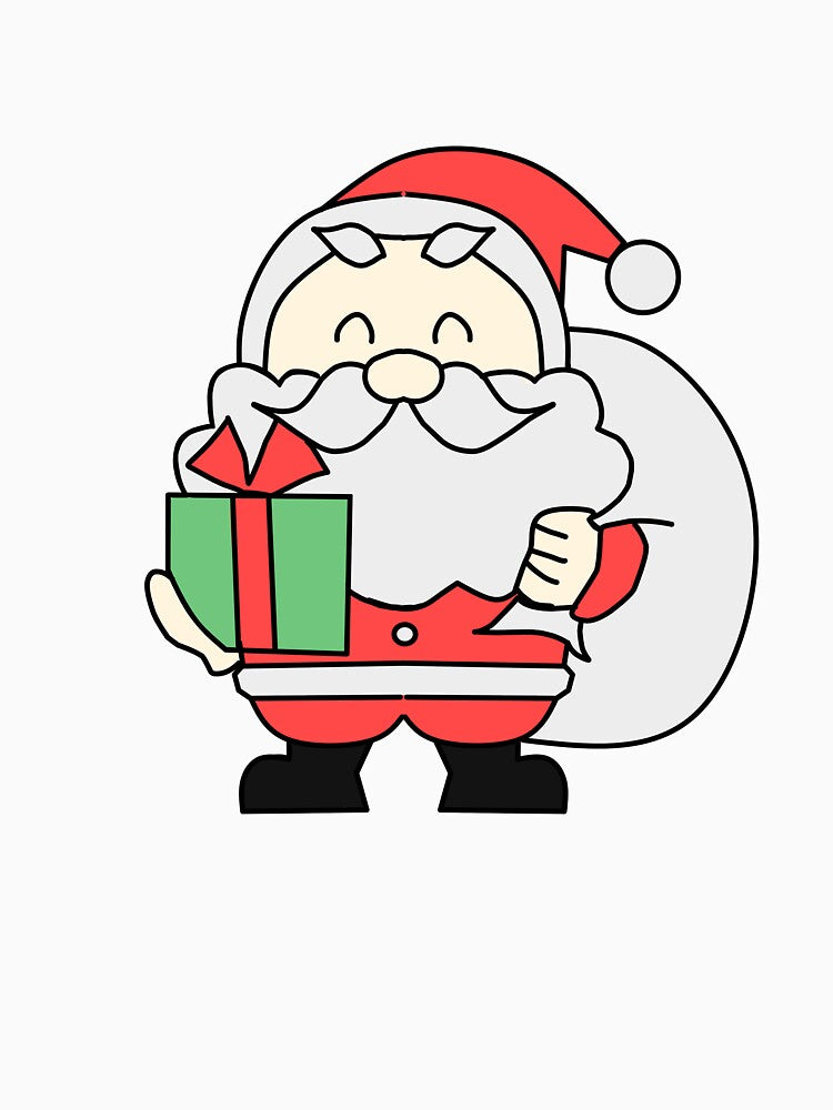 Santa At Work Christmas by Axel Christian