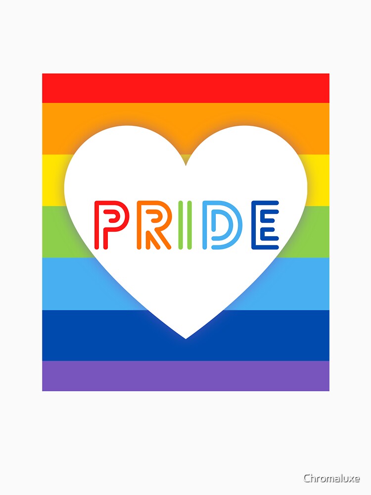Vibrant Pride Art – Love Is Love by Chromaluxe