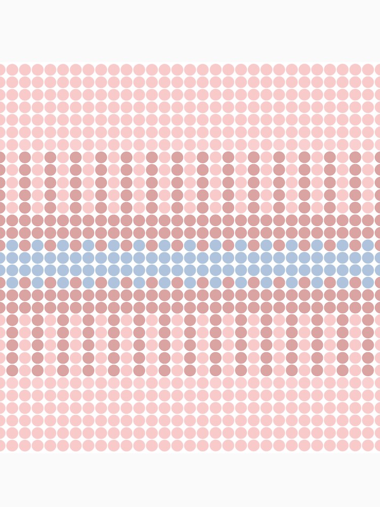 Blush Pink and Millennial Pink Polka Dots Pattern by 5mmpaper
