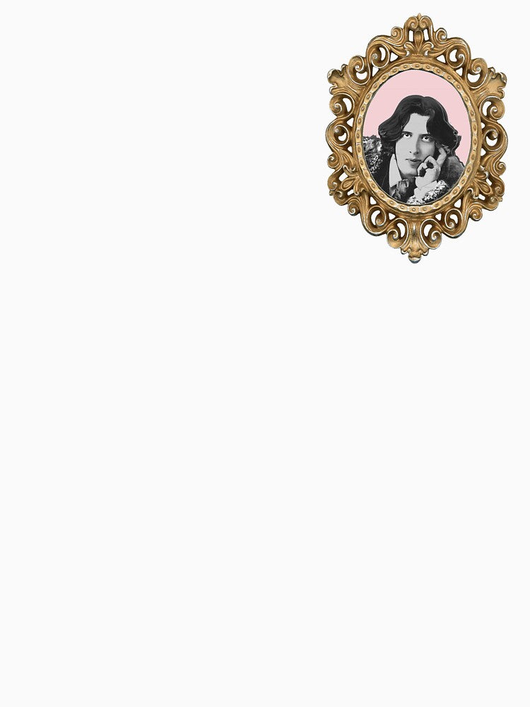 Oscar Wilde a la Millennial Pink by toastysophie