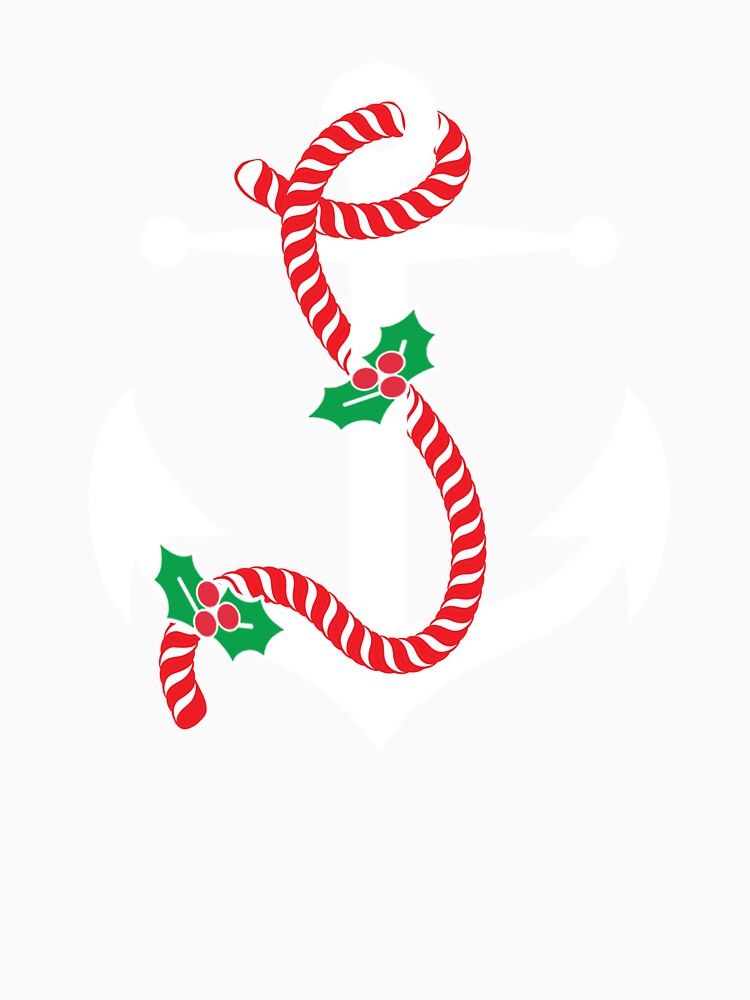 Christmas Holiday Themed Nautical Anchor by DOLCEINDIGO