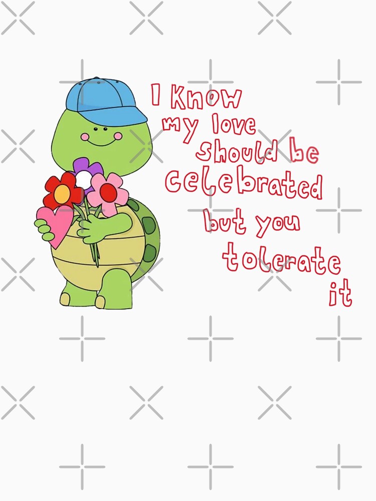 Cartoon turtle valentine by Aakash Akii