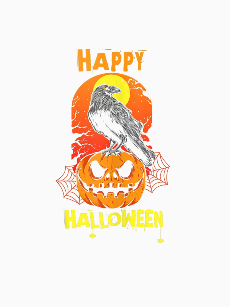 Spooky Happy Halloween Pumpkin Crow Costume Candy by Jacinto-Duke-32