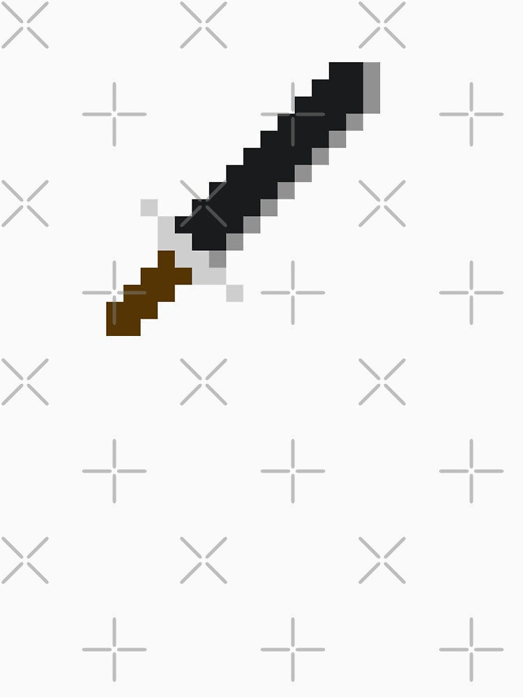 Retro Pixel Art Drawing of a Sword by RiciPaneto