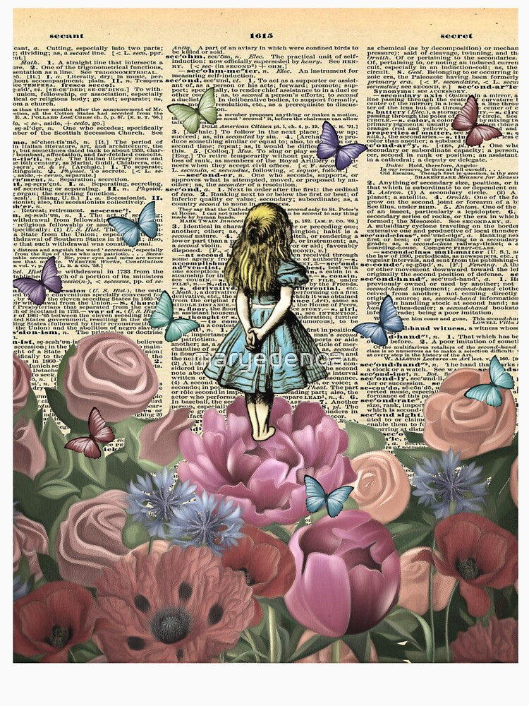 Alice In Wonderland - Wonderland Garden by maryedenoa