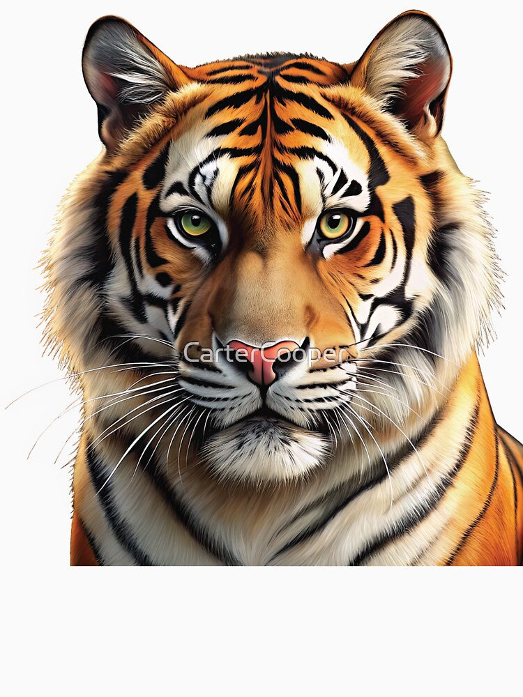 Tiger Head Design Classic by CarterCooper