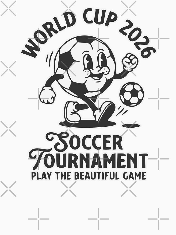 World Cup 2026 USA Mexico Canada Retro Vintage by Red-since-1892