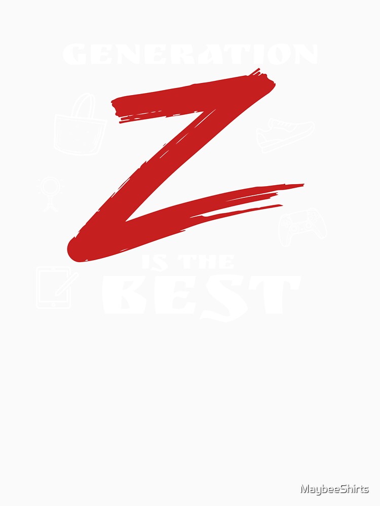 Gen Z Vibes – Bold & Trendy Youth Statement Design by MaybeeShirts