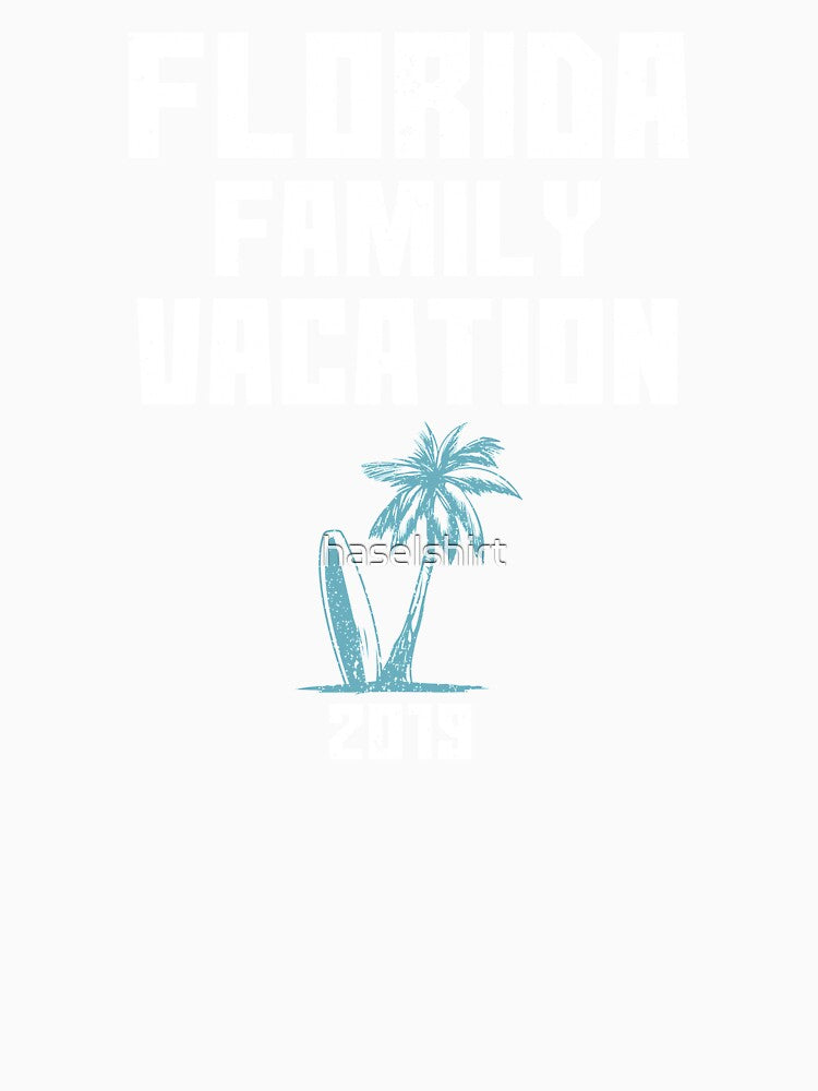 Florida Family Vacation Summer Beach Gift by haselshirt
