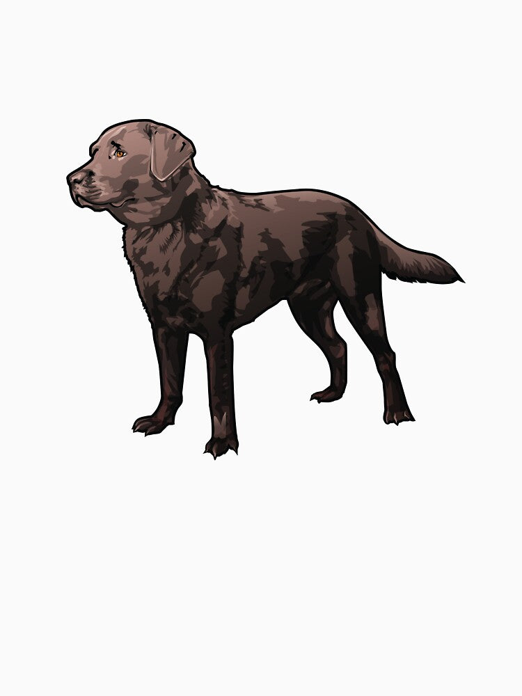 Chocolate Lab by SillyShirtsLOL