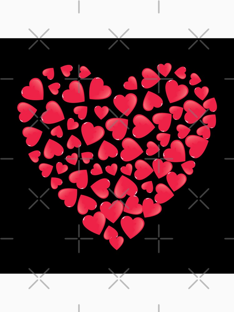 Red hearted heart by sheelashop