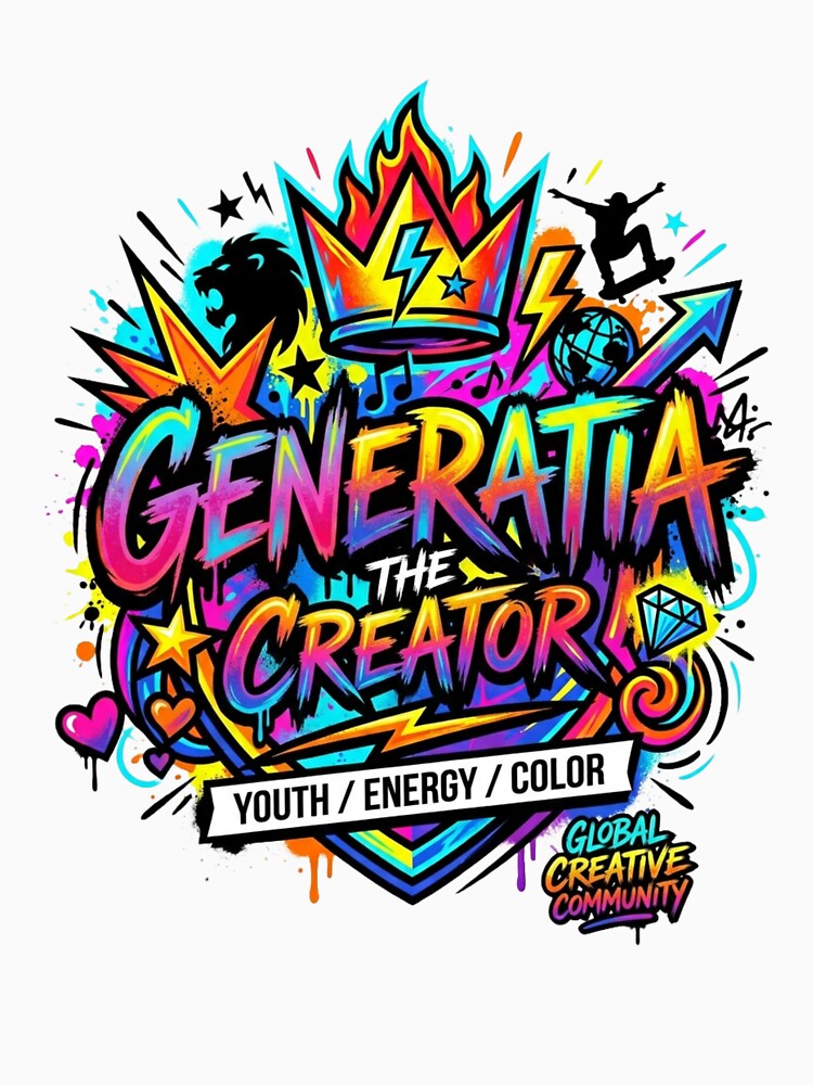 Generatia The Creator Youth Energy Street Art by RoyalDeluxGo