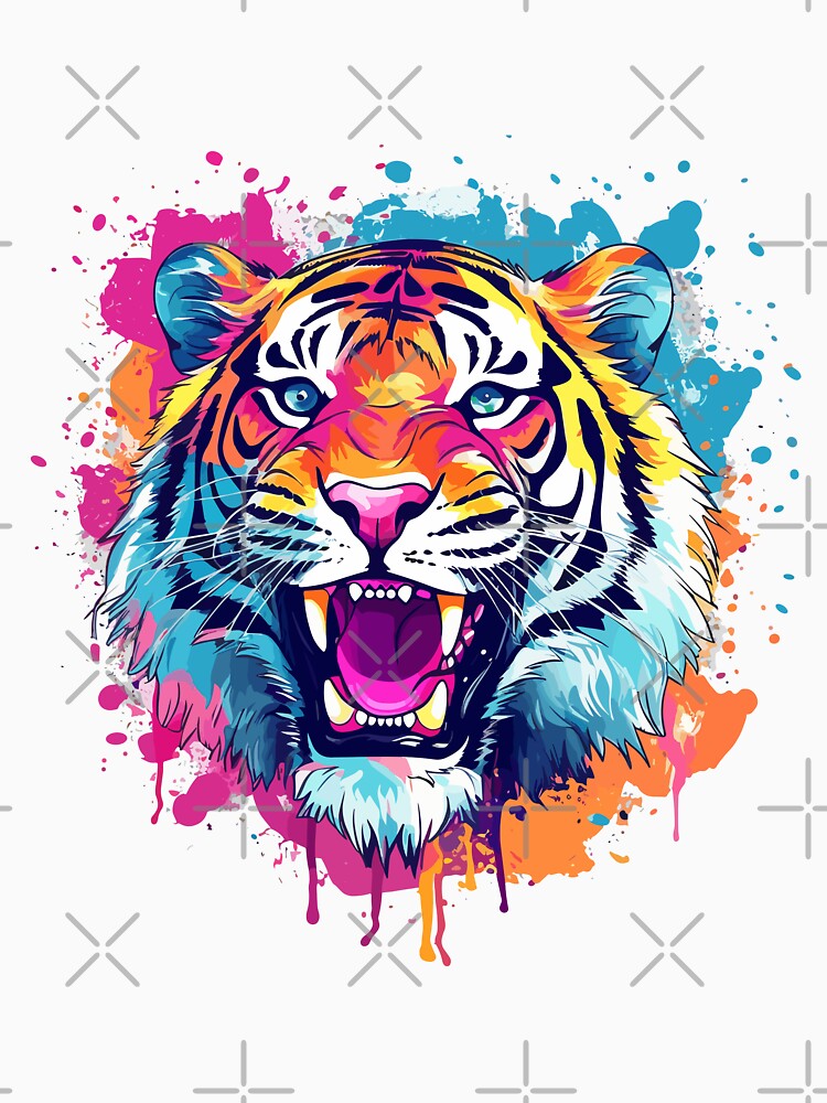 Graffiti Tiger by Bianca Tee