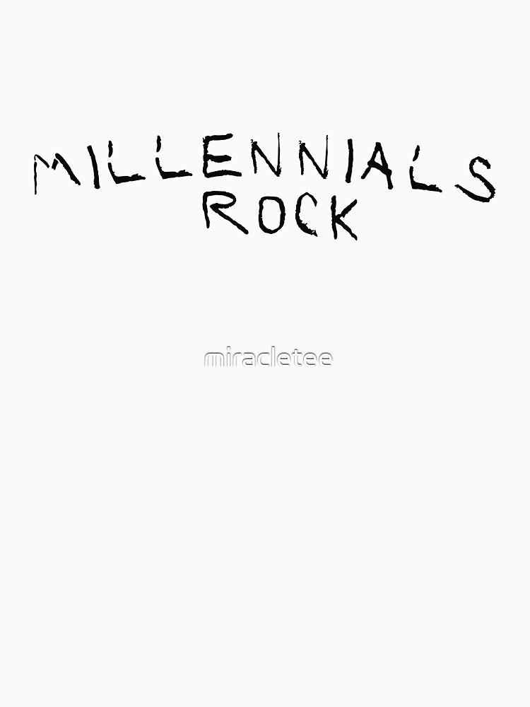 Millennial tshirt Millennials Rock  Funny by miracletee