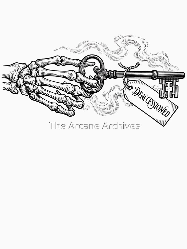 Accessioned – Skeleton Key Archivist | Dark Academia Library Gift by The Arcane Archives