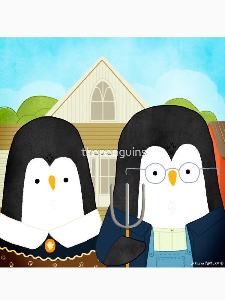 American Goth Penguins by thepenguinsfamily