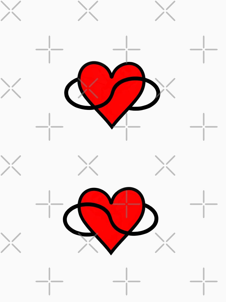 Matching infinity hearts by This That and the Other