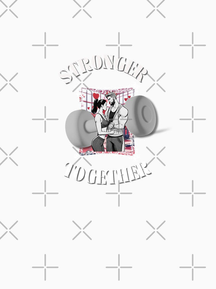Stronger Together Power Couple Love by Cust0mCreati0ns