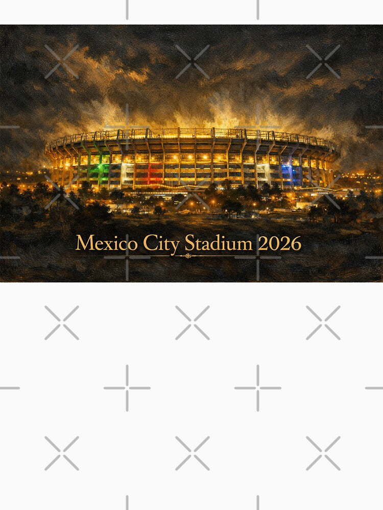 Mexico City Stadium at Night by BrickByDream