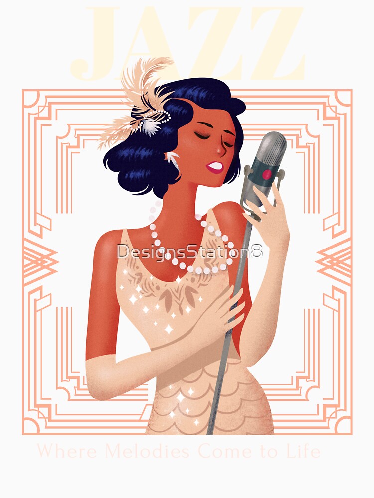 Jazz, Where Melodies Come to Life by DesignsStation8