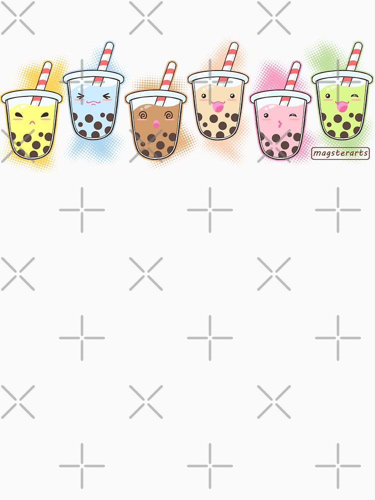 Bubble Tea Friends by beaglecakes