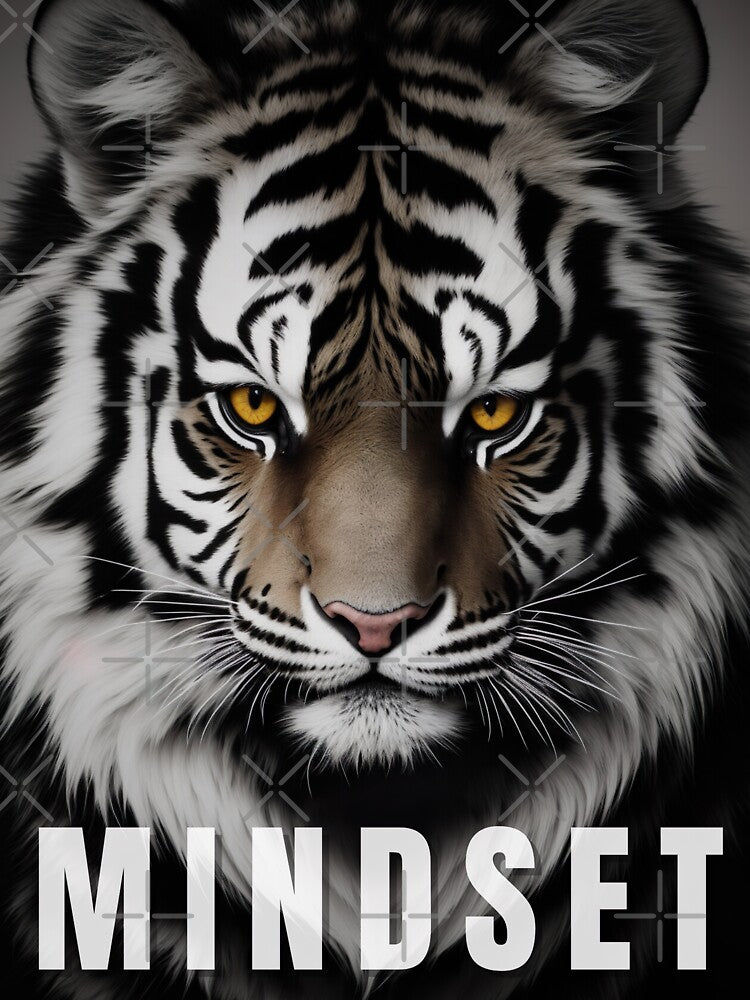 Mindset Tiger Motivational by harshu77