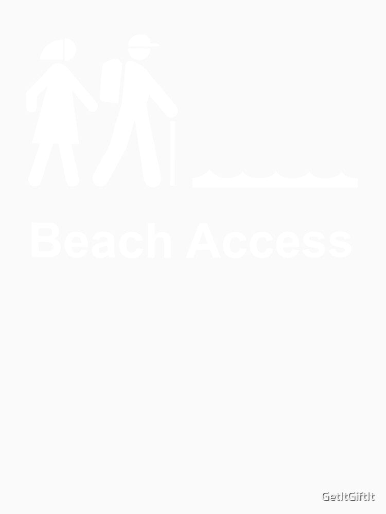 Beach Access Graphic Art Design by GetItGiftIt