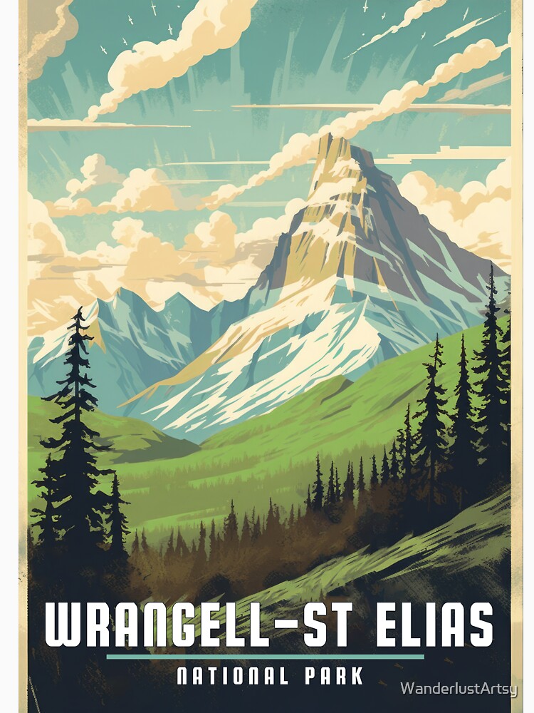 Wrangell St. Elias National Park by WanderlustArtsy