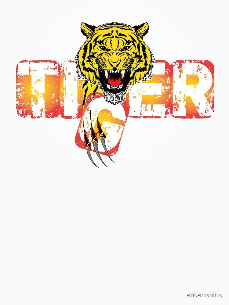 Angry Tiger by anbartshirts