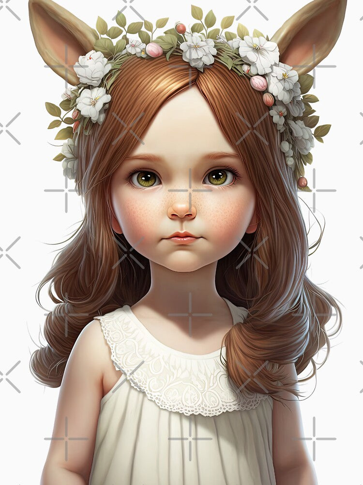 Cute Ginger Easter Girl by Juliascutecornr