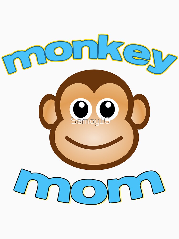 monkey mom by EverGlow Designs