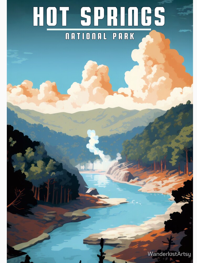 Hot Spring National Park by WanderlustArtsy