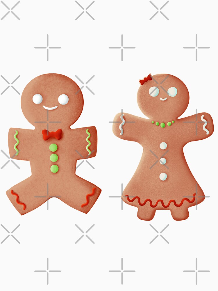 Gingerbread couple by Tell it with a Cat