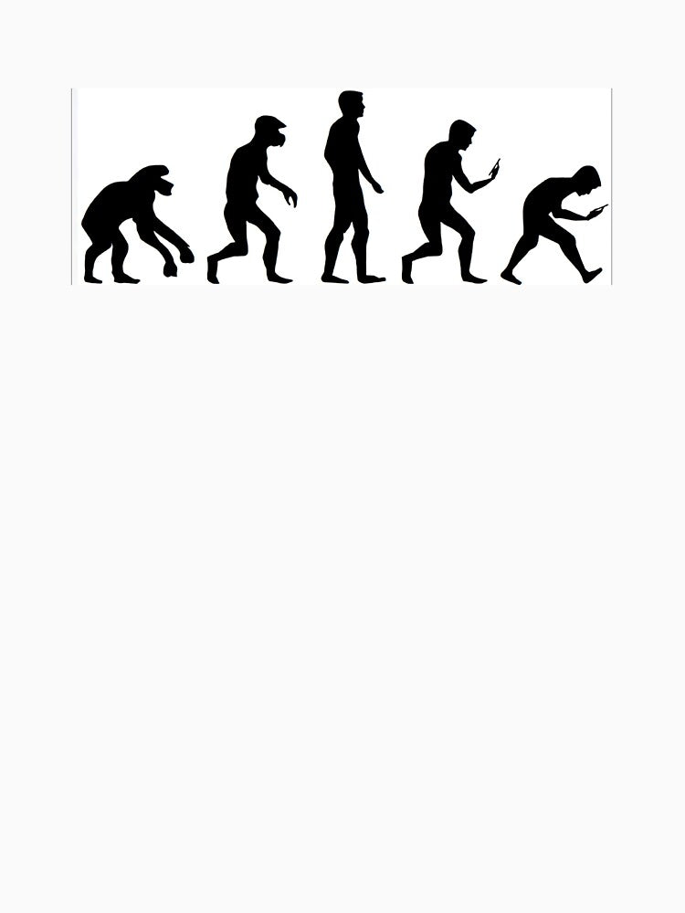 Evolution of millennials 2 by Noodles Crazy Merch