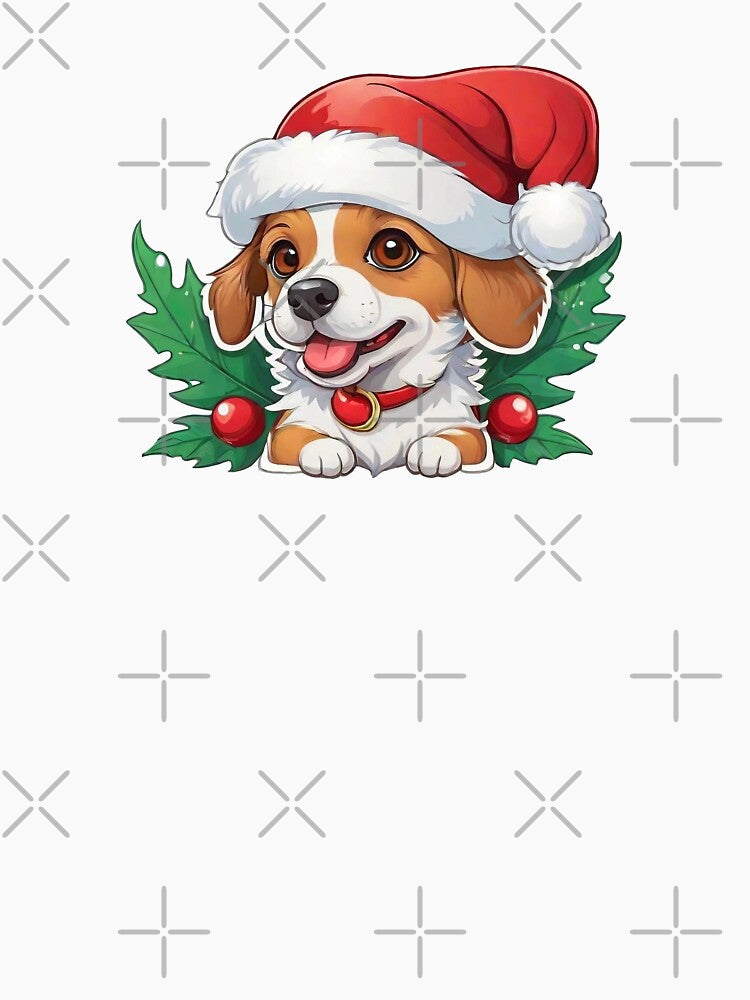 Christmas puppy by Conefur