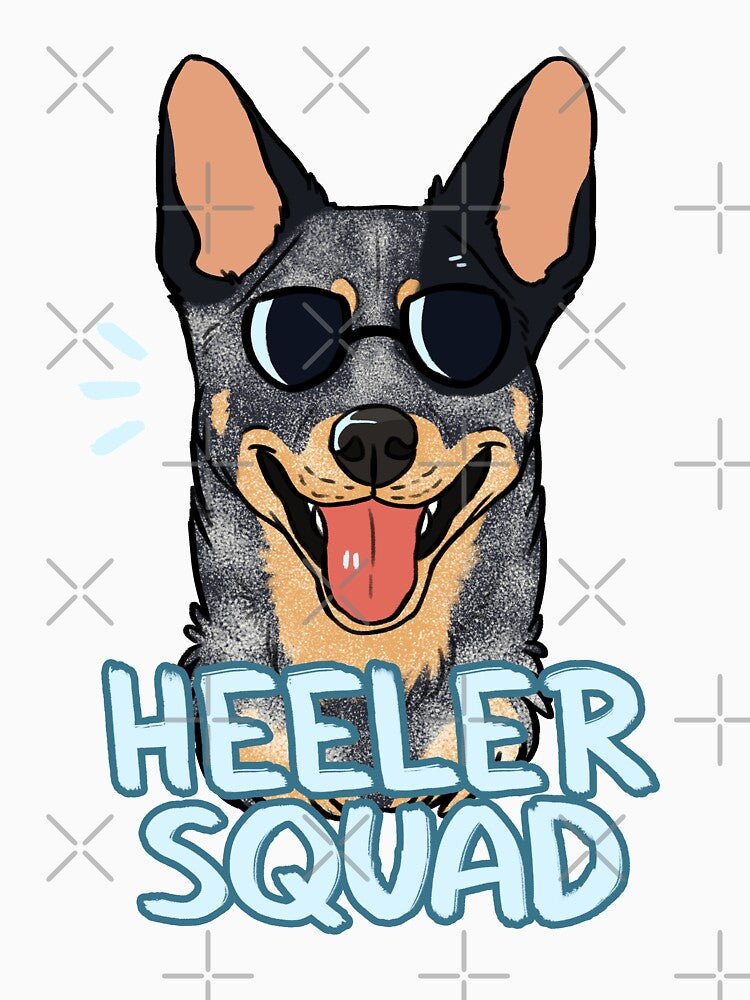 HEELER SQUAD (blue) by mexicanine