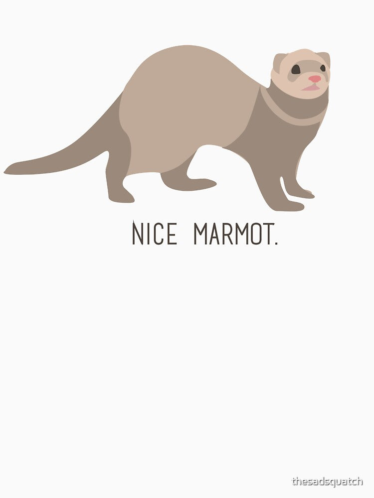 Nice Marmot - The Big Lebowski by thesadsquatch