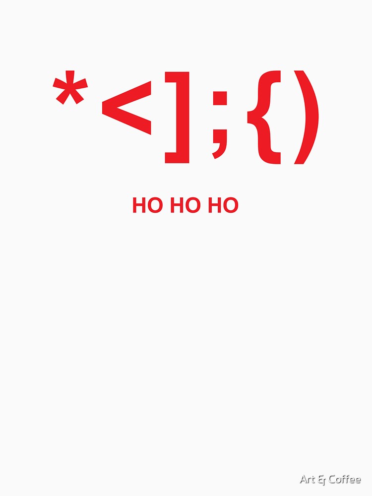 ASCII Santa by Art & Coffee