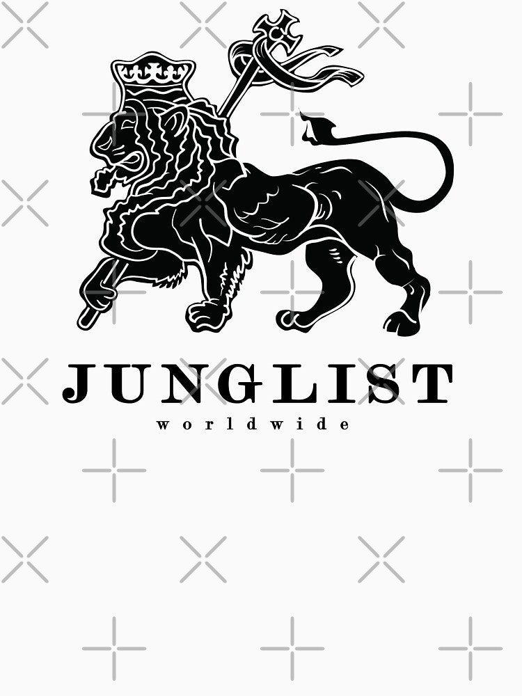 Junglist International Movement ( Lion of Judah ) by WULFLAND ARTS